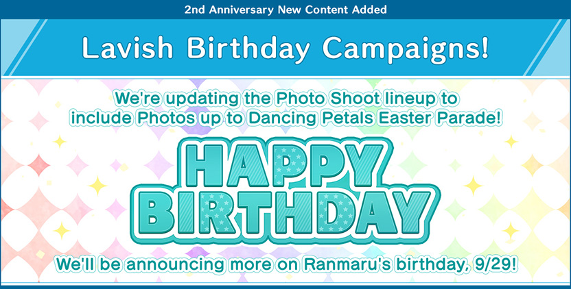 Lavish Birthday Campaigns!