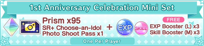 1st Anniversary Celebration Mini Set