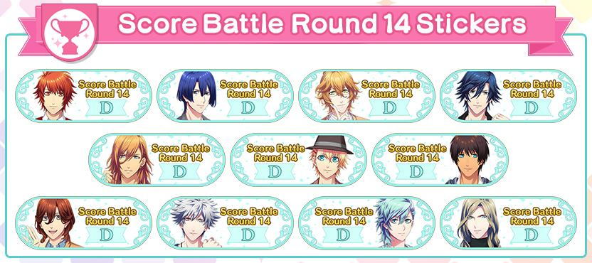 Score Battle Round 13 Stickers
