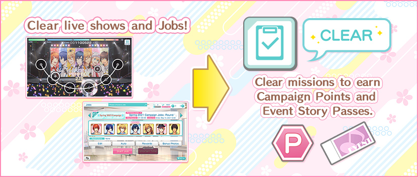★ New! Missions and Jobs to earn Campaign Points